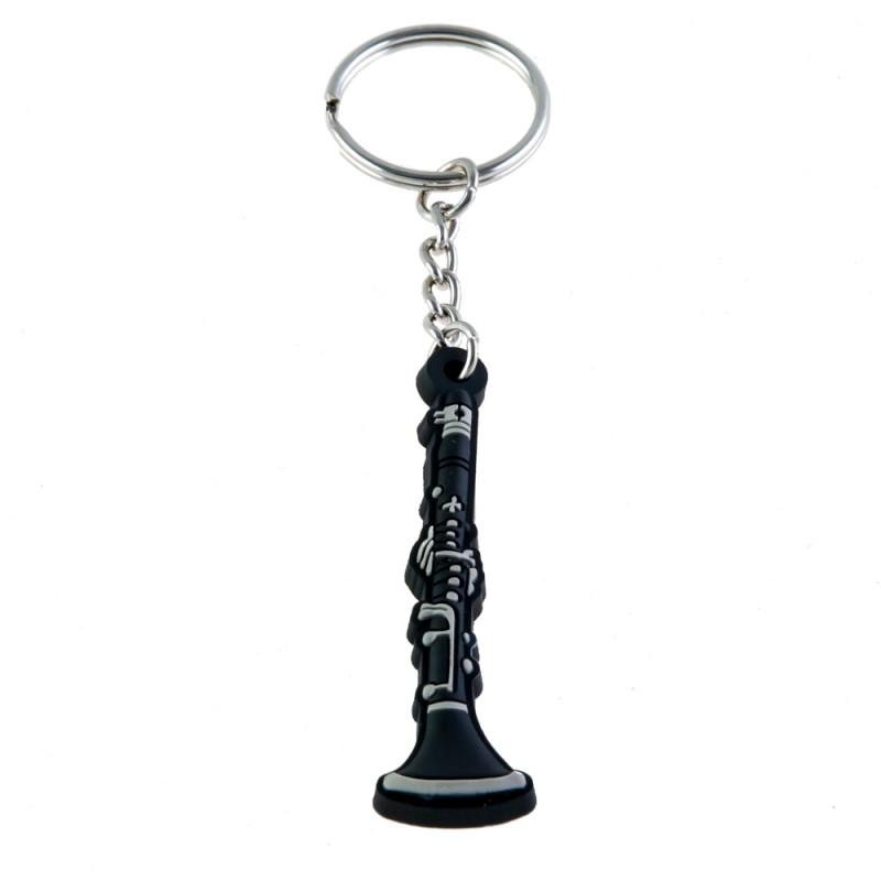 Llavero de goma clarinete Llavero de goma clarinete