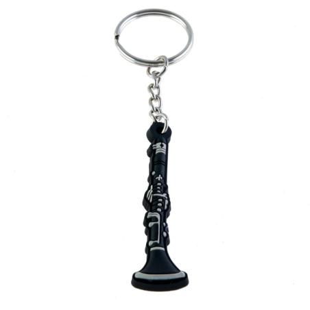 Llavero de goma clarinete