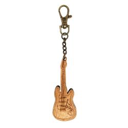 LLavero de madera Guitarra eléctrica