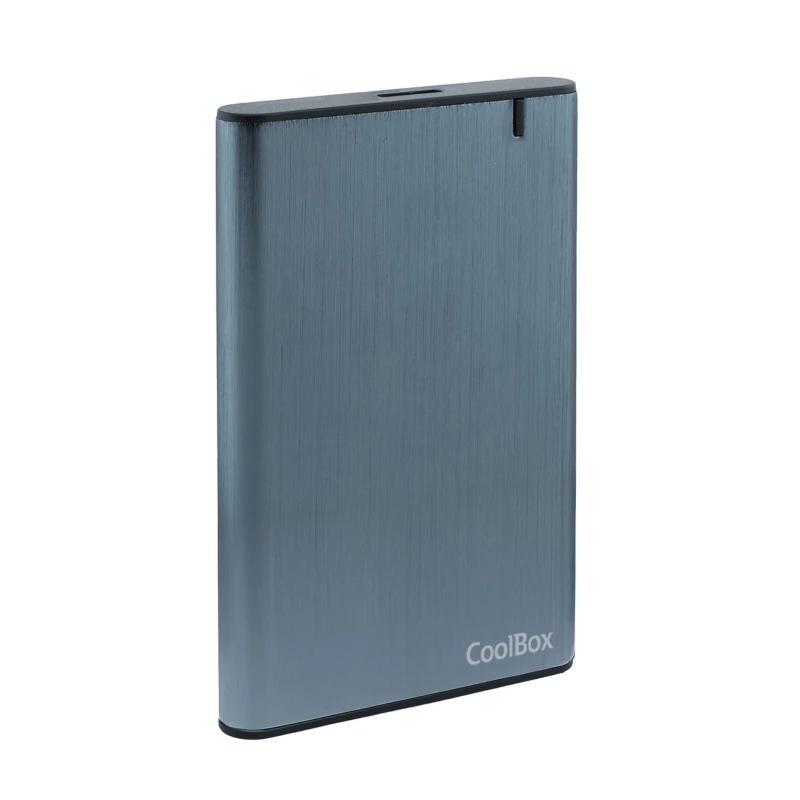 Coolbox caja hdd 2.5" a-2550 alu. screwless usb3.0
